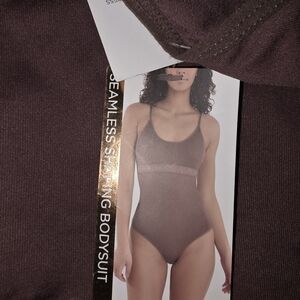 Seamless Shaping Bodysuit in Brown
